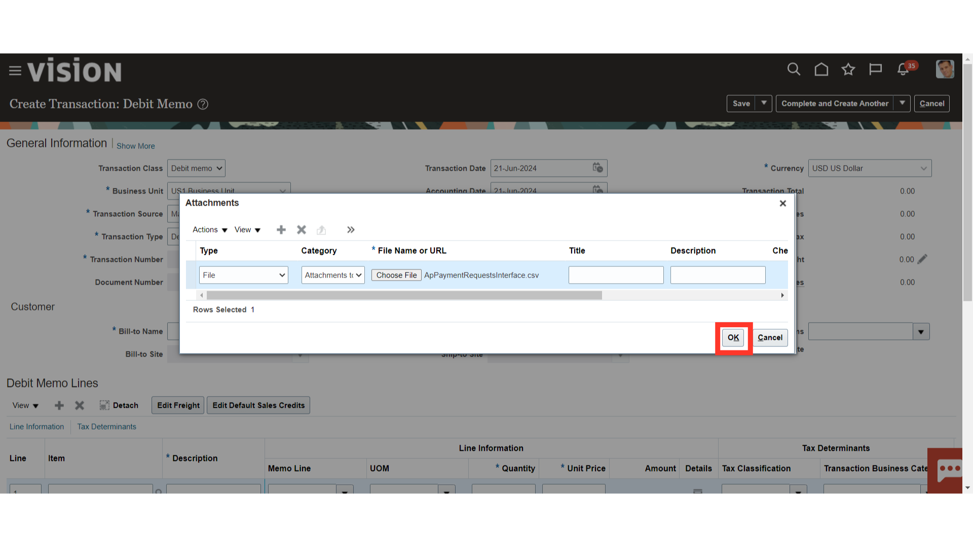 Attachments Upload