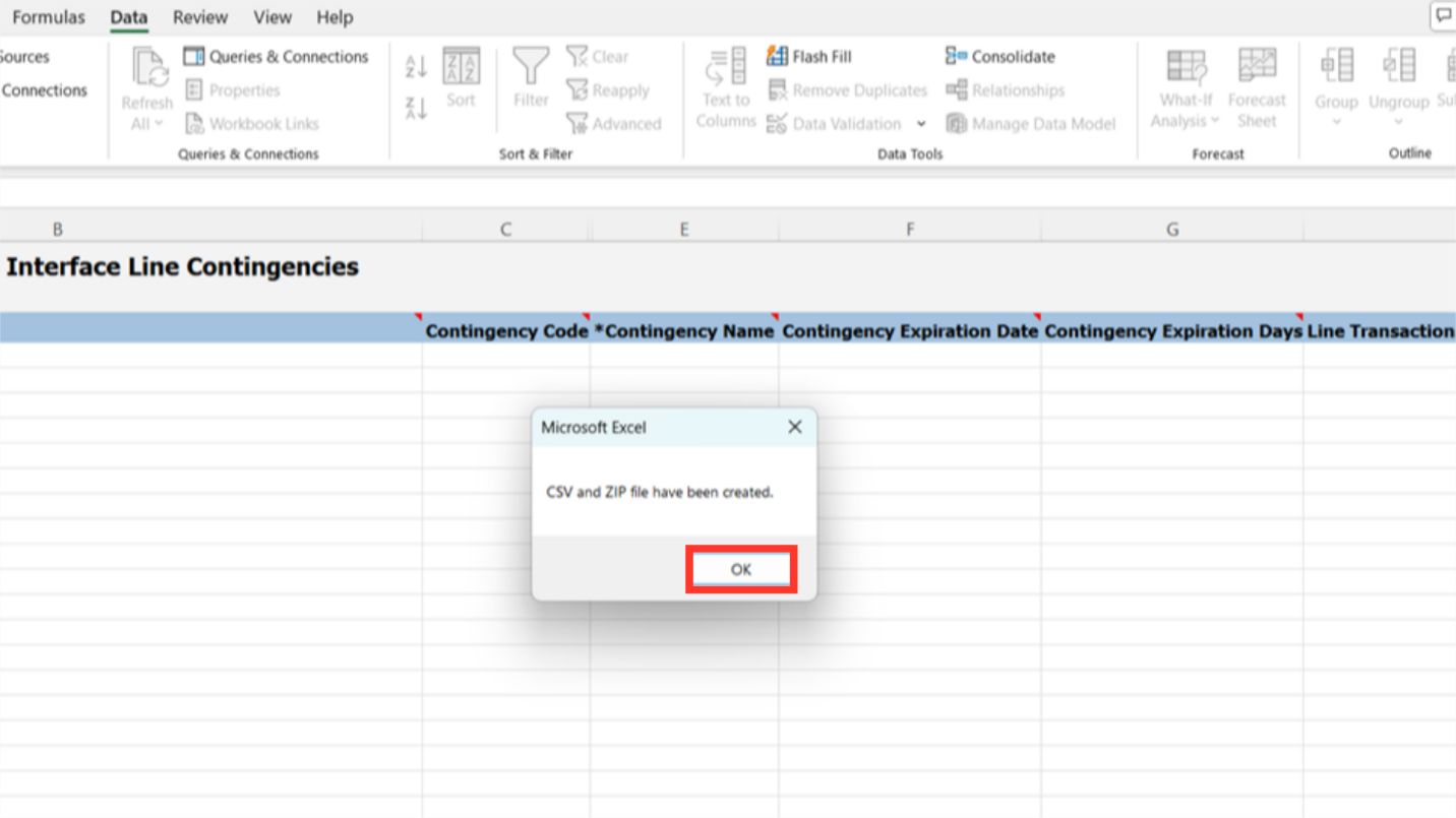 Generate CSV File